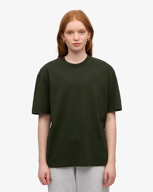 Colorful Standard Oversized Organic T-Shirt Unisex Hunter Green grün